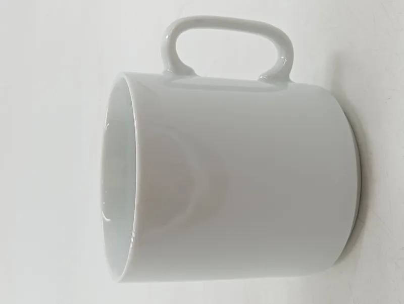Arzberg Tasse Weiß Porzellan Klassisch 8 cm 6