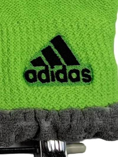 adidas Climaheat Strickhandschuhe Herren Größe M Grün Touchscreen