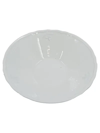 BUTLERS Servierschüssel Weiß Porzellan 31cm Spülmaschinen Mikrowelle geeignet