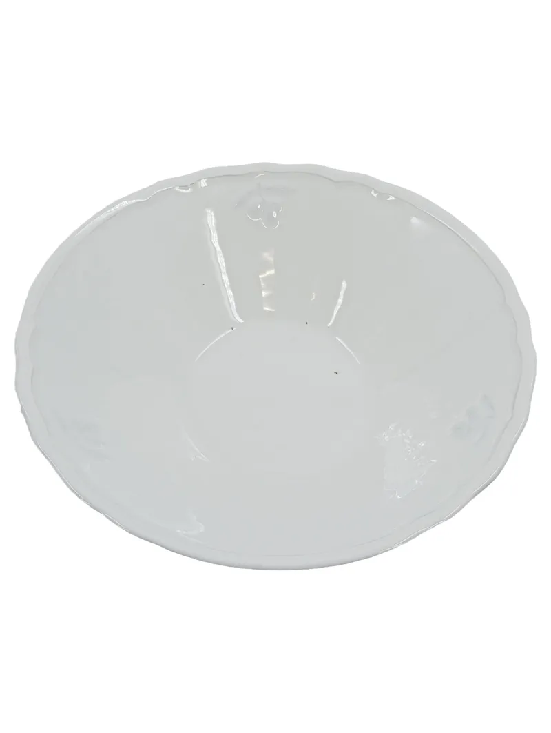 BUTLERS Servierschüssel Weiß Porzellan 31cm Spülmaschinen Mikrowelle geeignet 1