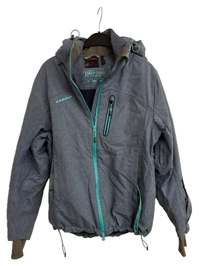 Mammut Damen Outdoorjacke DRYtech Premium Blau Gr. 40 L Kapuze