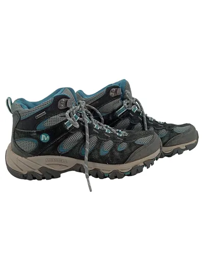 Merrell Wanderschuhe Outdoorschuhe Damen Grau Gr. 38