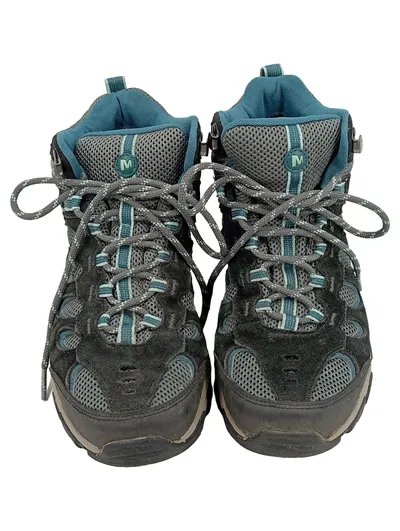 Merrell Wanderschuhe Outdoorschuhe Damen Grau Gr. 38