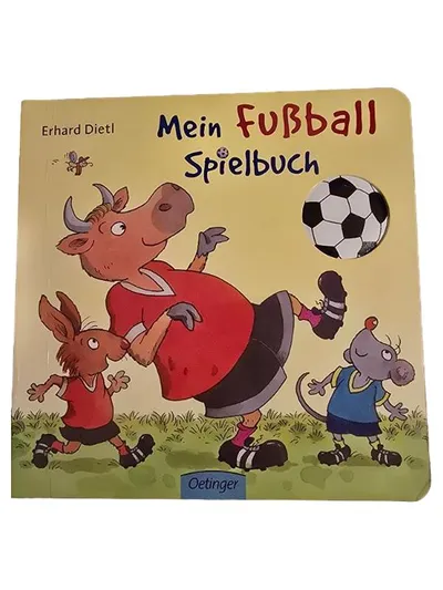 Mein Fußball Spielbuch Erhard Dietl Oetinger Kinderbuch Pappbuch