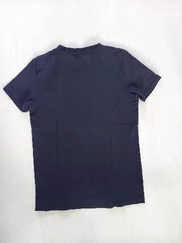 Engelbert Strauss Kinder T-Shirt Blau Gr. 146/152 Logo-Print Pfeil-Motiv