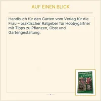Handbuch für den Garten - Verlag für die Frau Gartenbuch Ratgeber 2