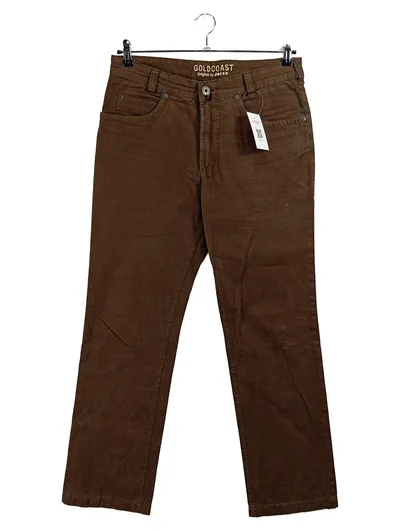 JOKER GOLDCOAST Herren Stoffhose Braun Gr. W33 L32 Baumwolle