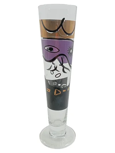 Ritzenhoff Pilsglas Bierglas 300ml Abstraktes Motiv Mehrfarbig Modern