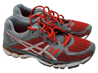 ASICS GEL-LUMINUS Laufschuhe Damen Rot Gr 40 Sportschuhe Sneaker