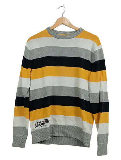 Sir Benni Miles Herren Pullover Strickpullover gestreift Gr. S