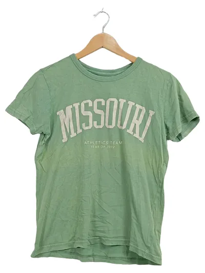 Sublevel T-Shirt Missouri Athletics Damen Gr. S Grün Casual