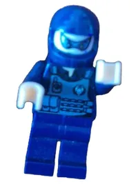 LEGO Minifigur Ninja Kinder Spielfigur ab 6 Jahre Blau 1