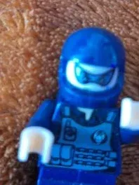 LEGO Minifigur Ninja Kinder Spielfigur ab 6 Jahre Blau 3
