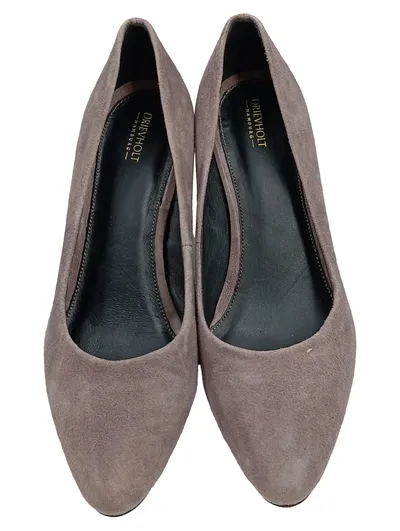 Drievholt Pumps Damen Wildleder Grau Klassisch Größe 39 Hamburg