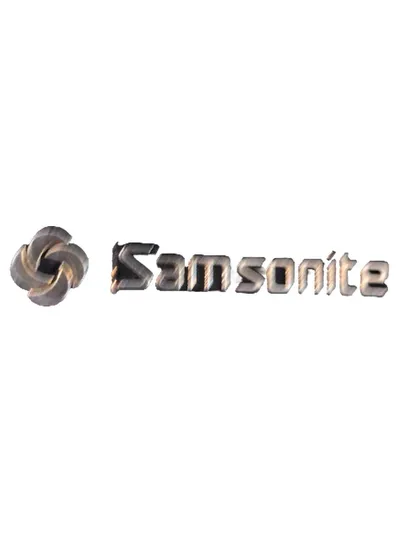 Samsonite Umhängetasche Herren Schwarz Casual Polyester 25x27cm