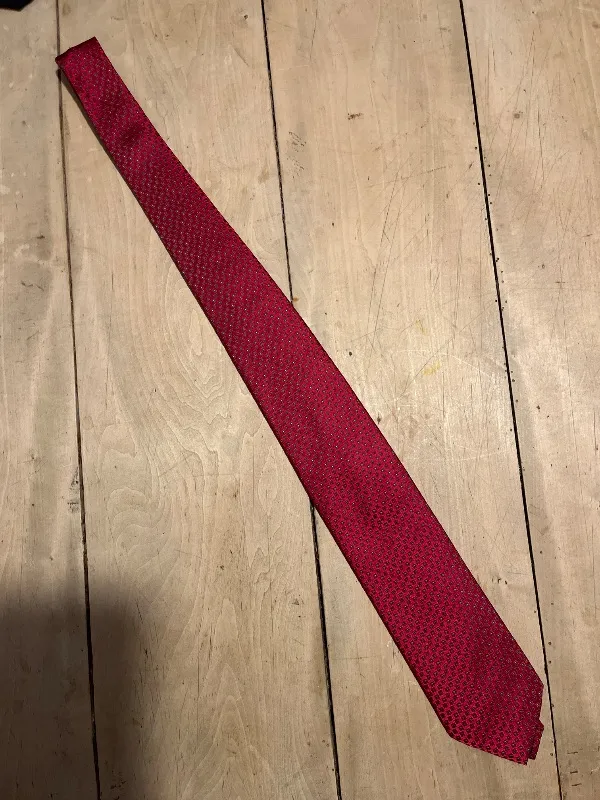 C. Comberti Krawatte Herren Seide Rot Geometrisch Business 150x8 cm 2