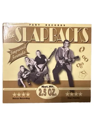 The SLAPBACKS Improved Formula CD Album Rockabilly Part Records