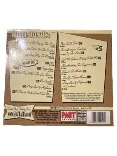 The SLAPBACKS Improved Formula CD Album Rockabilly Part Records