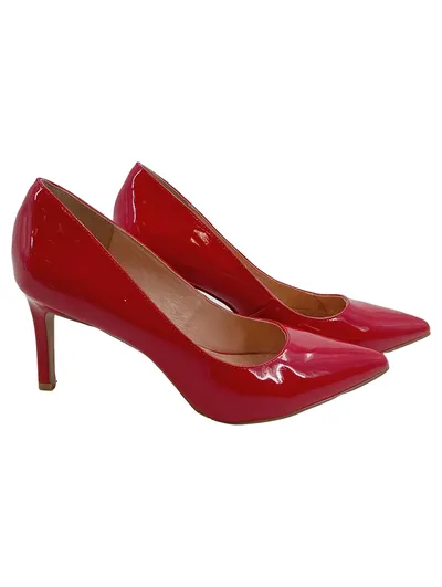 Buffalo Pumps Damen Lackleder Rot Gr. 41 Elegant