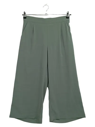 Vero Moda Damen Stoffhose Culotte Hosenrock Grün Gr. 38 M Casual
