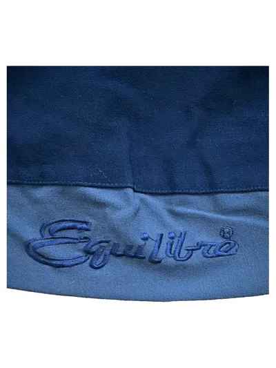 Equilibre Reithose Damen Vollbesatz Navy Blau Grau Größe L 40