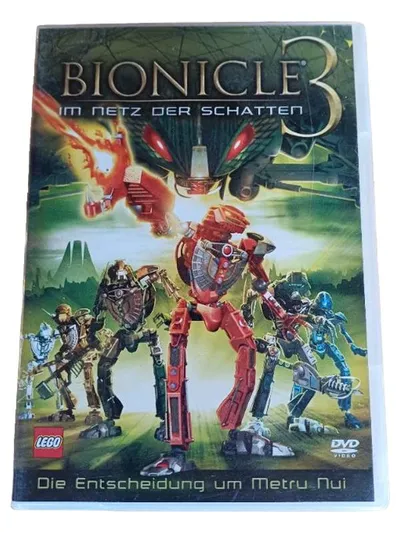 LEGO Bionicle 3: Im Netz der Schatten DVD Animationsfilm Metru Nui