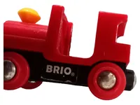 BRIO Spielzeug Eisenbahn Waggon Rot Kunststoff Holzeisenbahn Zubehör 2