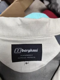 Berghaus Herren Outdoorjacke Jacke Beige Gr. 50 L 2