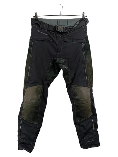 POLO Motorrad Hose Herren M 48 SympaTex Leder Schwarz Motorradhose