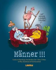 Männer !!! Lappan Cartoons Bengen Butschkow Fred Günter Mette Plikat Humorbuch