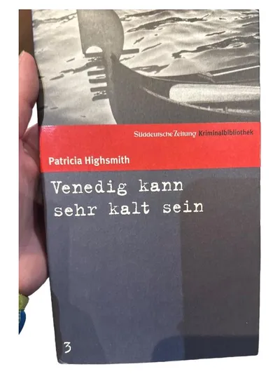 Patricia Highsmith Venedig kann sehr kalt sein Krimi Süddeutsche Zeitung
