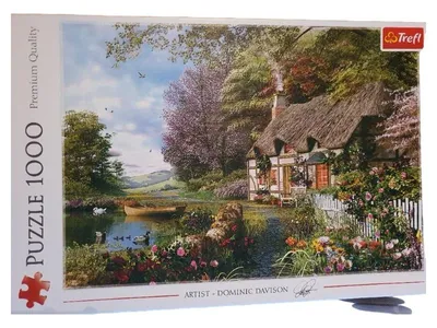 Trefl Puzzle 1000 Teile Cottage Garten Dominic Davison Premium Quality