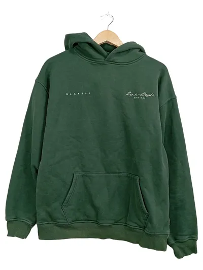 Blakely Hoodie Herren Kapuzenpullover Grün Größe S Streetwear