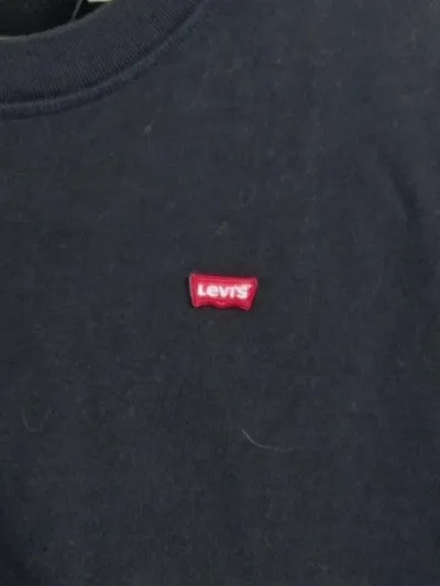 Levi's Sweatshirt Damen Gr. XS Schwarz Basic Rundhals Logo