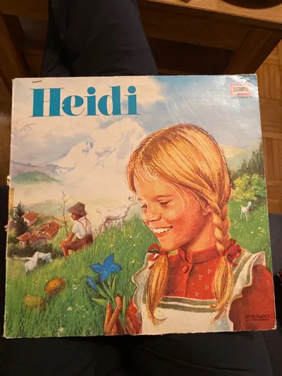 Heidi EUROPA Hörspiel Vinyl LP Folge 15 Johanna Spyri Kinderhörspiel