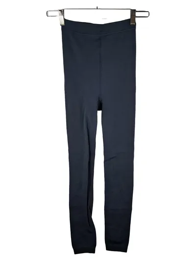 buthe Damen Leggings Strumpfhose Blau Gr. L Basic