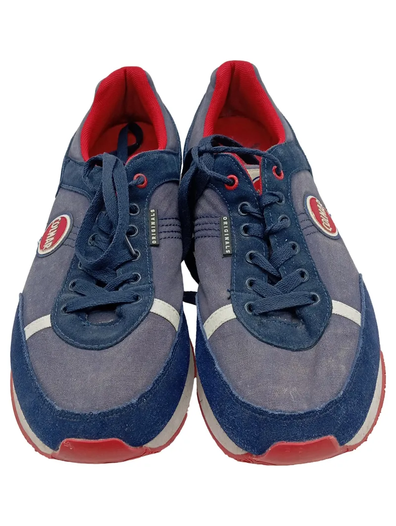 Colmar Originals Herren Sneaker Low Retro Sportschuhe Blau Gr. 45 2