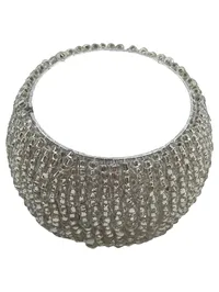 BUTLERS Shine On Serviettenringe 4er Set Silber Perlen Elegant 1