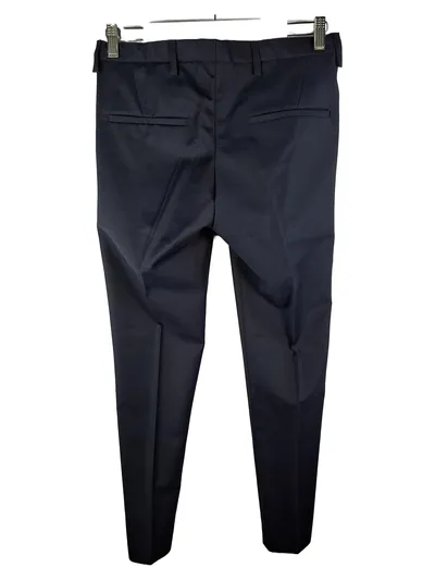 Wormland Anzughose Herren Slim Fit Gr. 44 Navy Blau Schurwolle