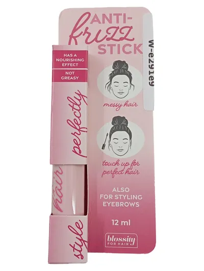 Blossity Anti-Frizz Stick Augenbrauen Gel Haarstyling 12 ml Transparent