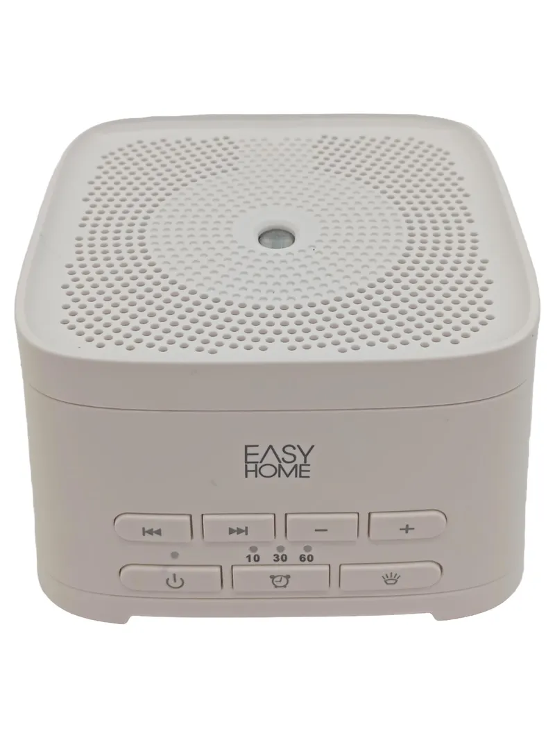 EASY HOME Einschlafhilfe Nachtlicht Weißes Rauschen Timer 707345 Weiß 1