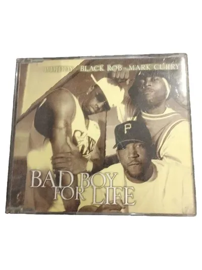 Bad Boy For Life - P. Diddy, Black Rob, Mark Curry CD Hip-Hop Rap Single