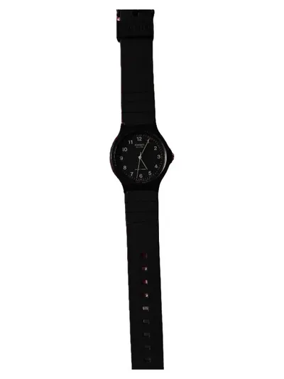 Casio Herren Armbanduhr Analog Quarz Kunststoff Schwarz Sportlich