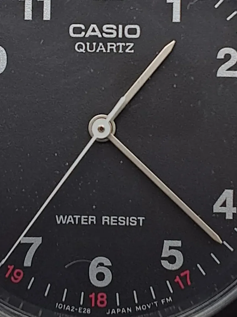 Casio Herren Armbanduhr Analog Quarz Kunststoff Schwarz Sportlich 4