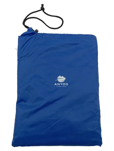 ANYOO Fahrrad Regenponcho Damen Blau Outdoor Regenschutz Poncho