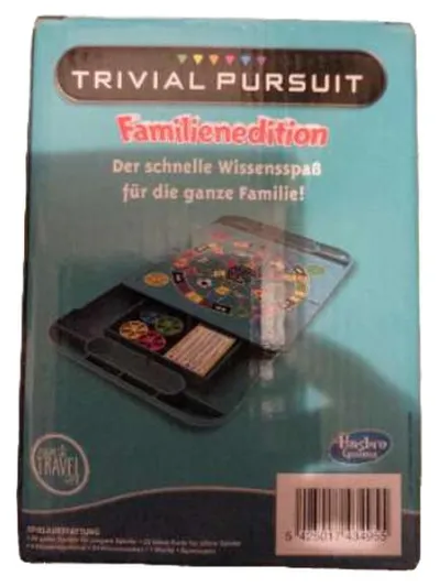 Trivial Pursuit Familienedition Magnetic Travel Game Hasbro Gaming Reise