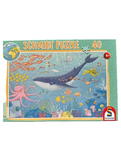 Schmidt Puzzle Unterwasserwelt 40 Teile Kinderpuzzle ab 4 Jahren
