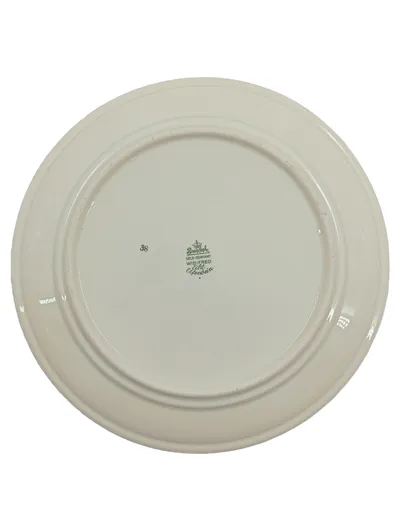Rosenthal Winifred Sammelteller Vogel Blumenmotiv Porzellan 20 cm Mehrfarbig