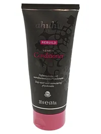 Ahuhu Organic Hair Care Rebuild Keratin Conditioner Damen 200ml 1