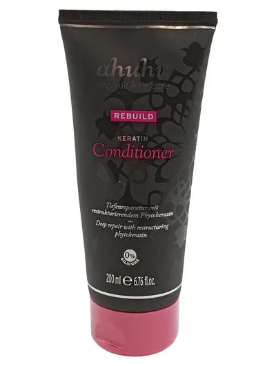Ahuhu Organic Hair Care Rebuild Keratin Conditioner Damen 200ml